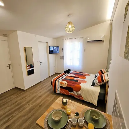Confort ! Ville, Climatisation, Parking, Wifi, Calme, Tv Apartmán Carcassonne