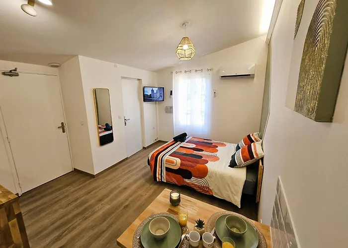 Confort ! Ville, Climatisation, Parking, Wifi, Calme, Tv Appartement Carcassonne